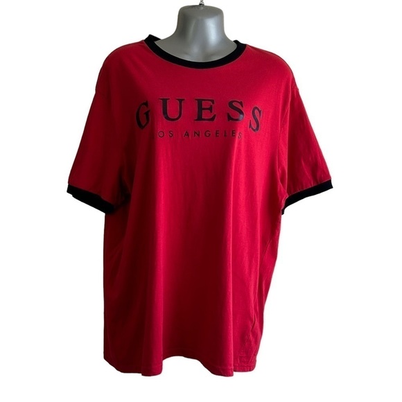 Guess Kirk Logo Crew Tee • Used • Size: Large - Picture 1 of 6